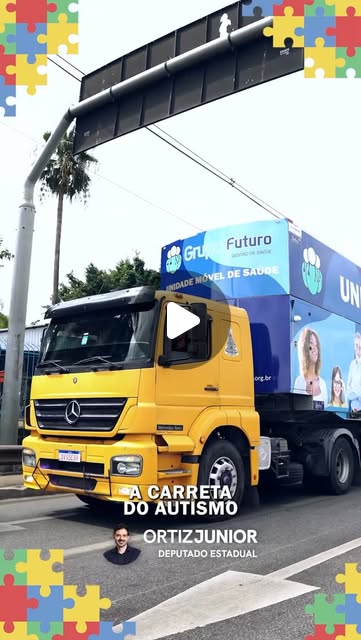 Carreta do Autismo, unidade móvel de atendimento no Vale do Paraíba