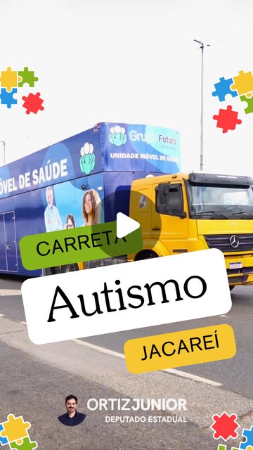 Carreta do Autismo em Jacareí, levando atendimento mais perto das famílias